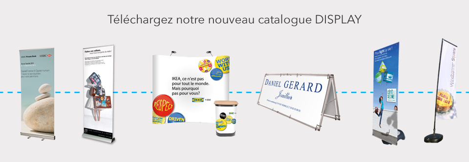 Télécharger notre nouveau catalogue DISPLAY