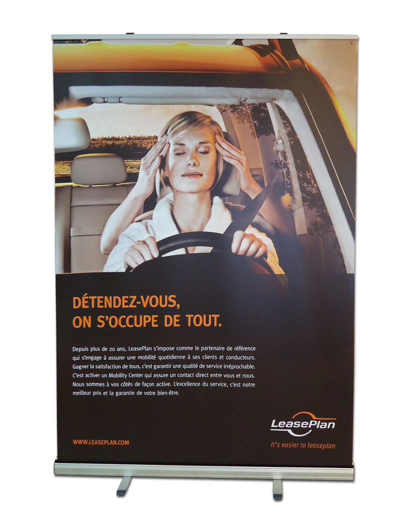 Devisu | Impression de rollup en 150 cm de large