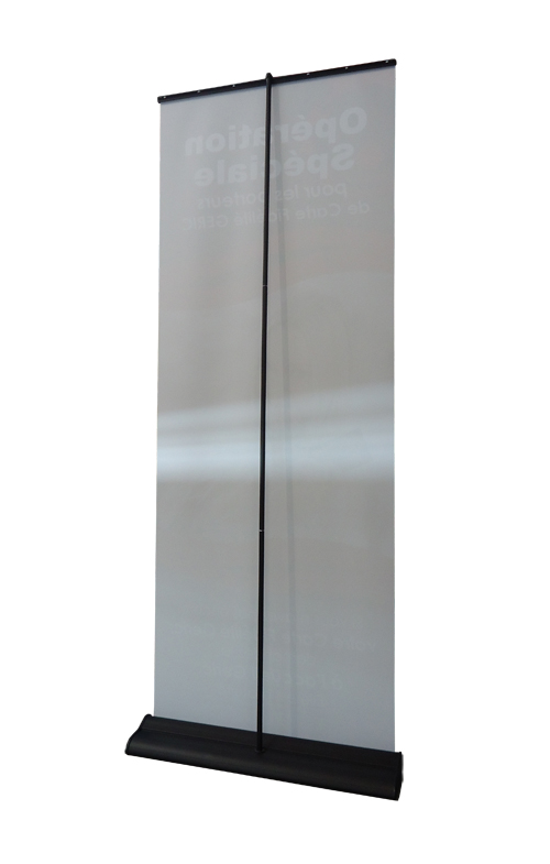 Devisu | Impression Rollup avec cassette noir