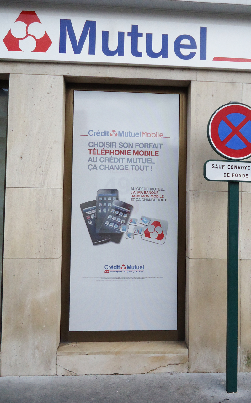 Autocollant_Microperfore Devisu | Impression adhésif microperforé