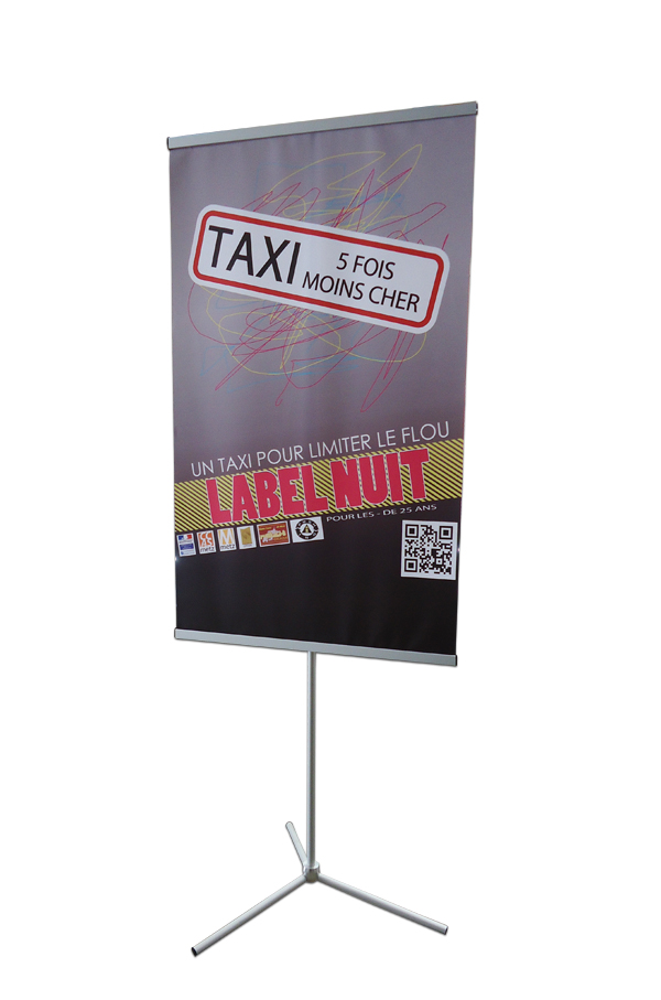 Devisu | Totem téléscopique