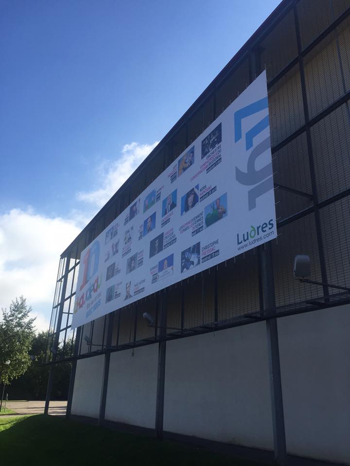 Devisu | Impression bâche XXL Ludres