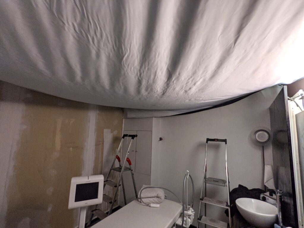 Devisu | Rénovation intérieur du salon Passage Bleu