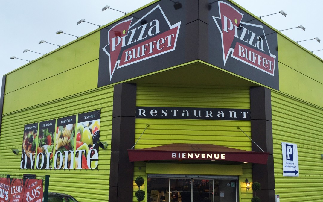 Signalétique complète de Pizza Buffet