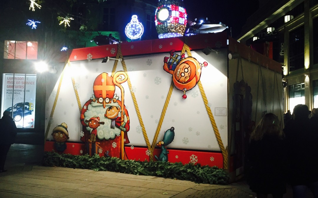 Signalétique pour le marché de Noël de Nancy