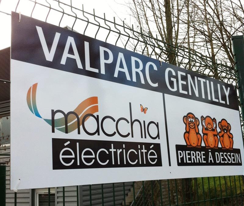 Impression d’un panneau en dibond
