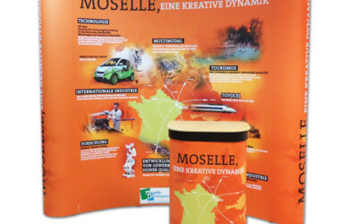 Réalisation d’un stand parapluie avec comptoir